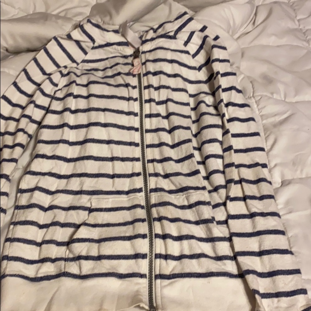 Girls light zipper hoodie